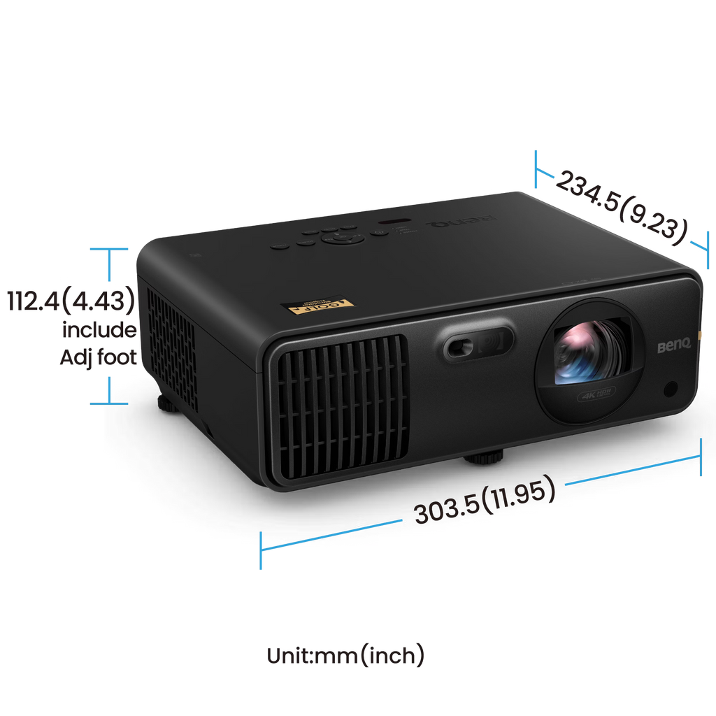 BenQ AK700ST 4000-Lumen 4K Short Throw Laser Golf Simulator Projector